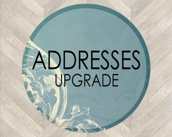Printed Addresses
