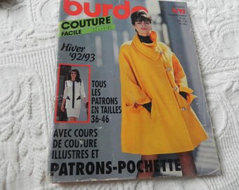 BURDA sewing easy October 1992 magazine