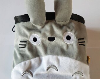 My Neighbour Totoro chalk bag made from plush toy