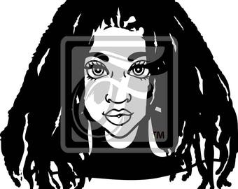 Download Dreadlocks svg | Etsy