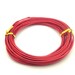 x6m aluminum 2mm diameter, red wire: FA0030