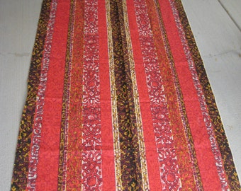 Vintage Tapa Cloth Tiki Fabric Hawaiian Designs (4472-W)