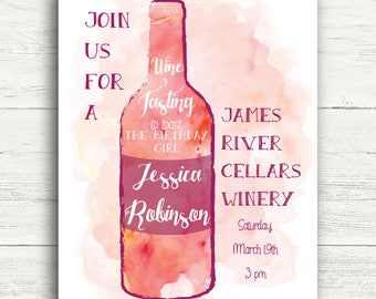 Wine Tasting Invitation