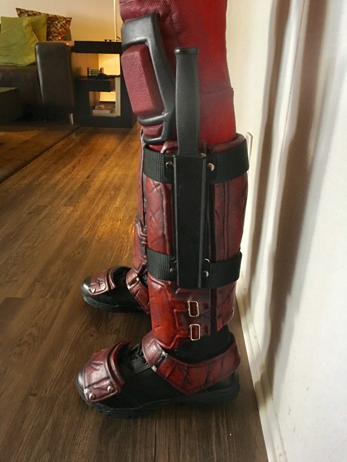 Deadpool Movie Knife with Straps