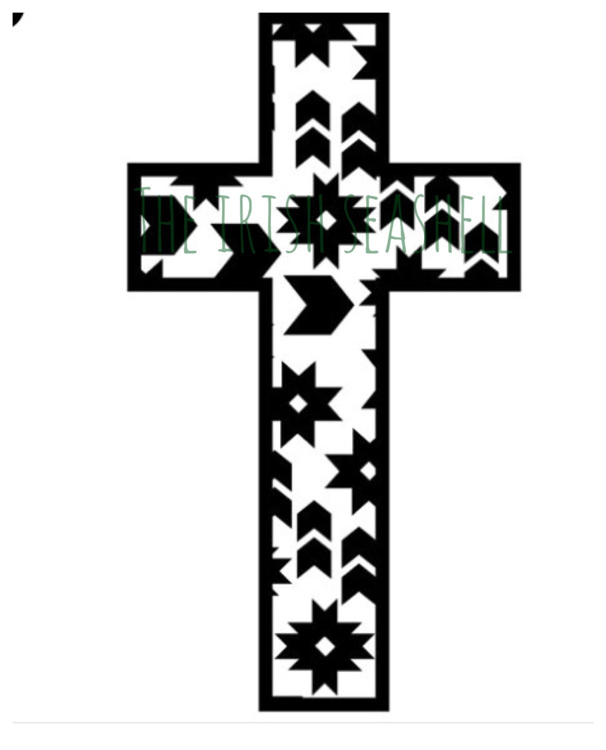 Download Aztec Cross SVG DXF FILE from TheIrishSeashell on Etsy Studio