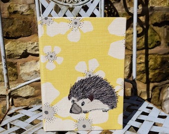 Handmade Hedgehog Notebook