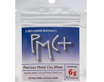 Pmc+ Silver Metal Clay Art 6g Jewelry Create Shapes Fire Precious Metals Wa 250-110