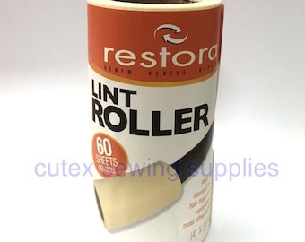 Restora Lint Roller Remover 60-Sheets Refill - 1 Roll / No Handle