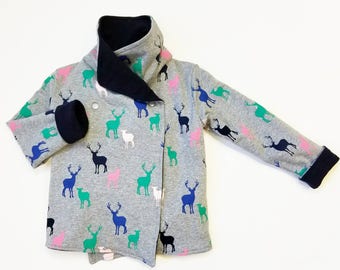 Reversible Jacket (Stag Print)