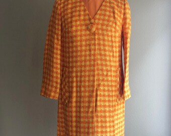 Vintage 1960s/70s Trude Jr of California Vintage Coat/Jacket and Dress