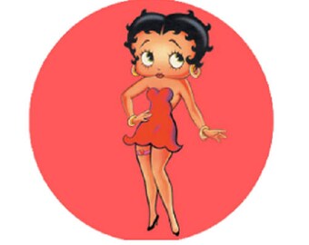 miss betty b, 18mm cabochon