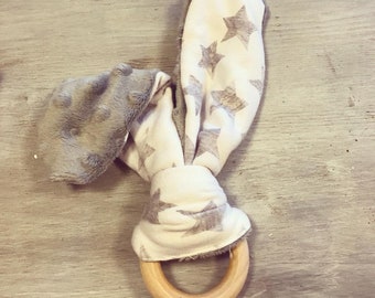 Baby teething toy- Bunny Ears