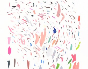 8x10" print - abstract art - "Dash 1"