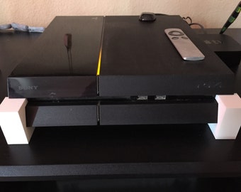 Playstation 4 (PS4) & Slim Risers for Better Airflow and Roach Prevention