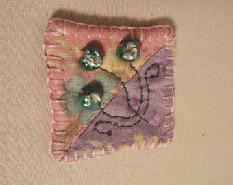 Spring Flowers Pin Brooch