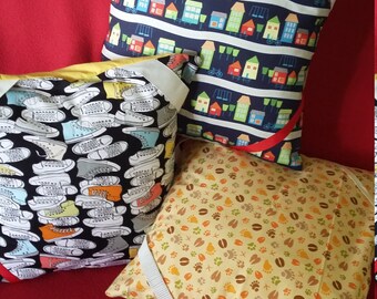 Reading pillow cover for book lovers who love to snuggle in comfort with their favourite read