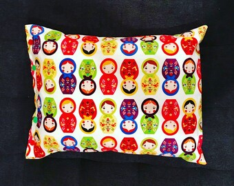 Russian matryoshka dolls pillow