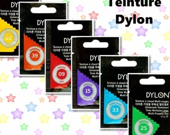 DYLON, Multi Purpose Dye, for fabrics including cotton, linen, rayon, hemp, jute, wool, silk, nylon and Lycra® (elastane)