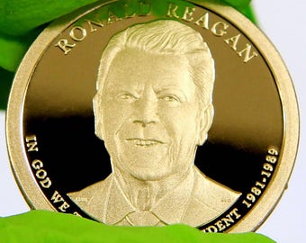 2016 S Ronald Reagan 40th President Silver Coin
