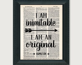 Hamilton quotes | Etsy