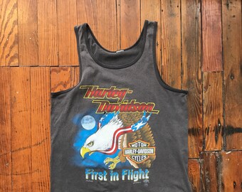 1990's Large Harley Davidson Tank
