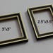 photo frame, picture frame, square frame, mini frame,wallet size, 2x3, 2.5x3.5, 3x3, 3x4, 3x5,4x4, wood frame, gold, black