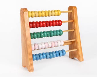 Vintage Toys-Wooden abacus/Abacus