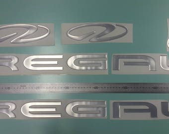Regal boat Emblem 28" chrome + FREE FAST delivery DHL express - Stickers Set - Graphics Decal