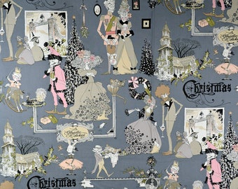 A Ghastlie Holiday, Alexander Henry Fabric, The Ghastlies Christmas Fabric 2013, By The Yard