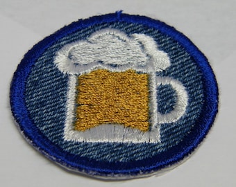 Beer Iron on Patch / Merit Badge