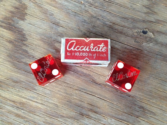 Vintage Casino Dice For Sale