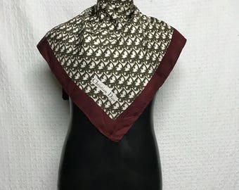 Christian Dior silk scarf foulard echarpe carre nice design /hermes/chanel/gucci/lv/jimmy choo/luxury brand/baroque design/