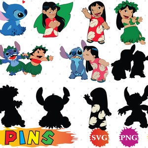 Lilo and stitch png | Etsy