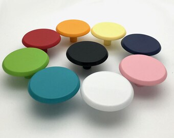 Colorful Kids Dresser Pulls Drawer Pull Handles Knobs Red Blue Yellow Green Childrens Cabinet Handle Pull Knob Colorful Hardware Decorative