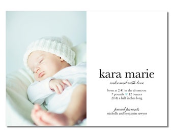 Birth Announcements | The Kara
