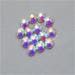High quality Austria DMC Hotfix Crystal Rhinestones AB Flatback strass stones ss10/ss16/ss20/ss30