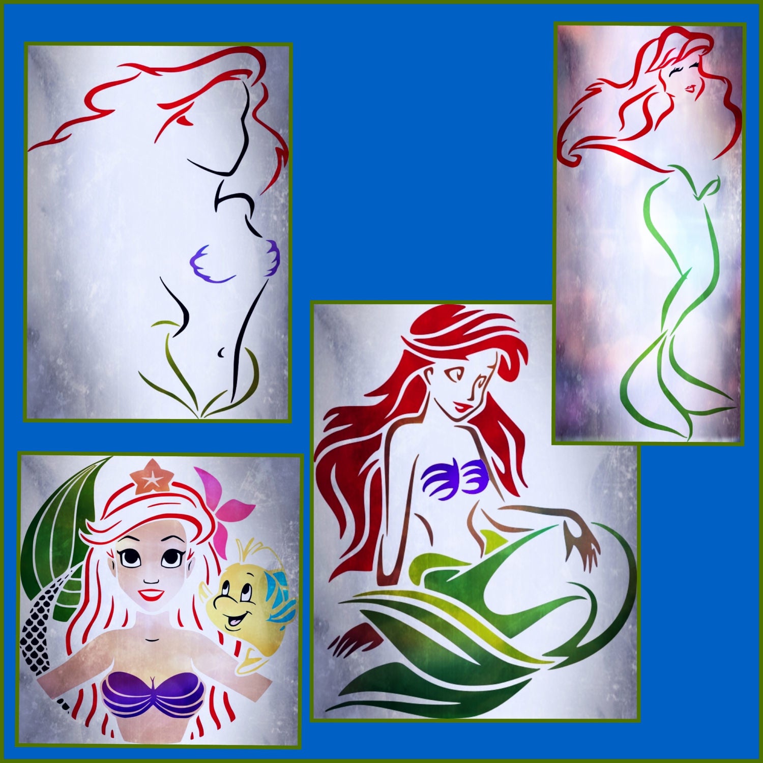 Free Free 240 Ariel Mermaid Svg SVG PNG EPS DXF File