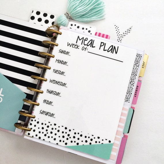 create 365 recipe planner