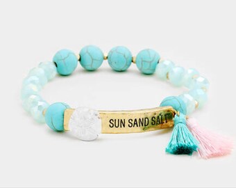 Sun sand slot CHARMS BRACELET