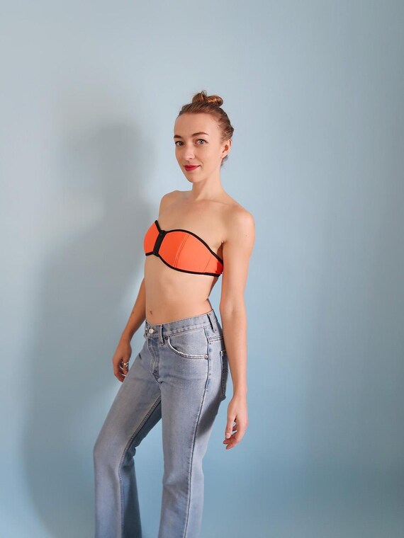 Pinterest mesh neon zipper cup orange underwired bra online stores