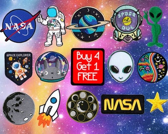 Alien Patch Cartoon Patches Iron On Patch Sew On Patch Cute Patches Jean Patches