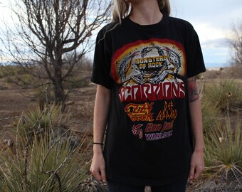 Vintage 1986 Monsters of Rock European Tour Tee - S