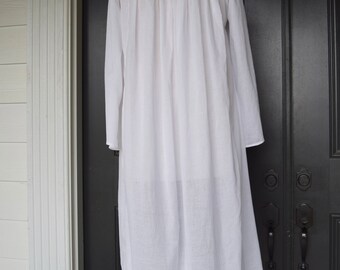 Italian Renaissance Camicia, historical shift, medieval peasant blouse, pirate costume, nightgown, chemise, underdress, wench, cotton, linen