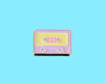SALE - Enamel Pin / Lapel Pin - Deluxe Mixtape