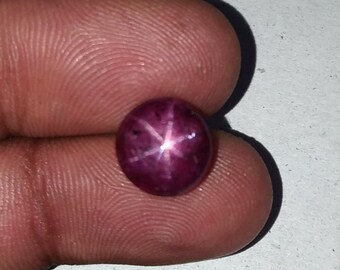 2.88 gram AAA+ quality 100% natural 2 pc star ruby cabochon from south india