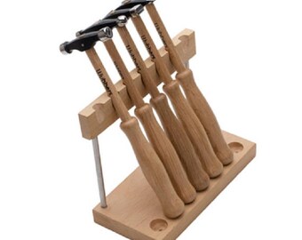 Artisan's Mark 5 piece hammer set with stand