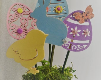 Easter - Lasting cemetery bouquet and creative indoor decor