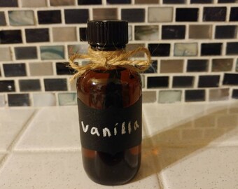Homemade vanilla extract