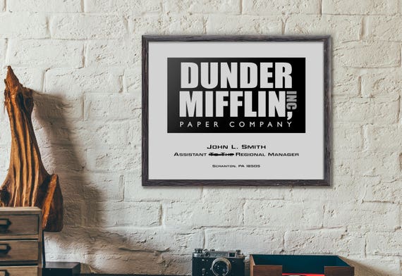 custom-dunder-mifflin-name-plate-the-office-inspirational