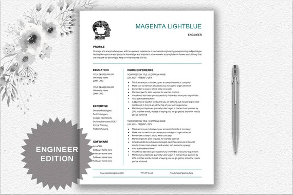 engineer resume template resume writing tips engineer